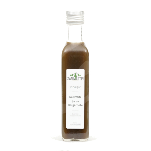 Bergamot en Gefermenteerde Walnoot  Fruit Azijn 