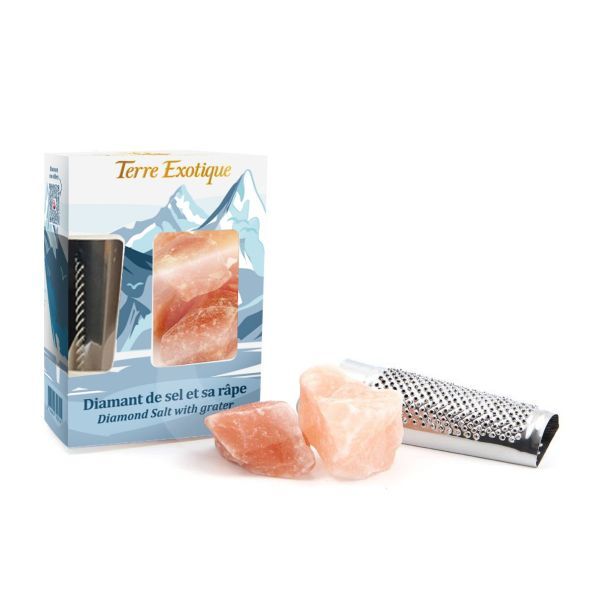 Himalaya Diamant de Sel Zout verpakt met Rasp